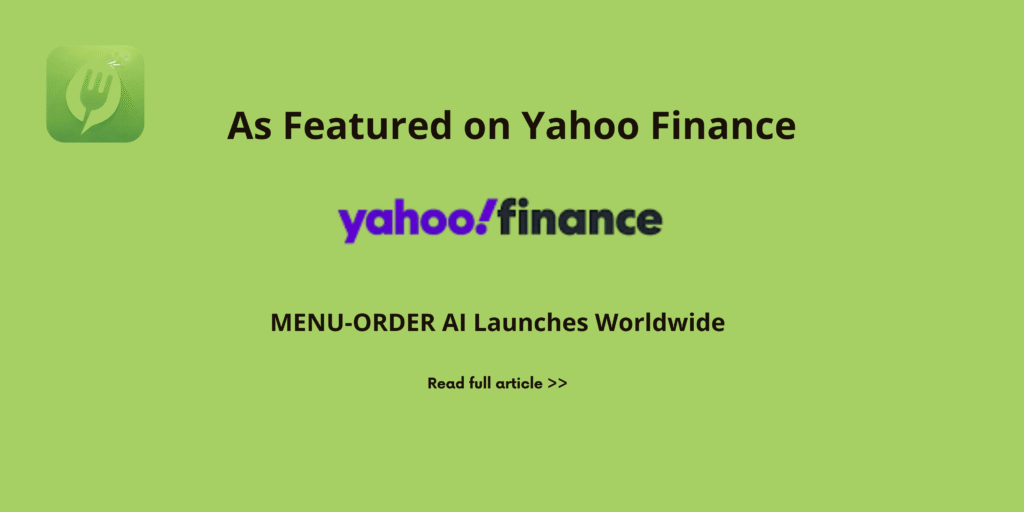 Menu-order AI launches worldwide on the Apple app