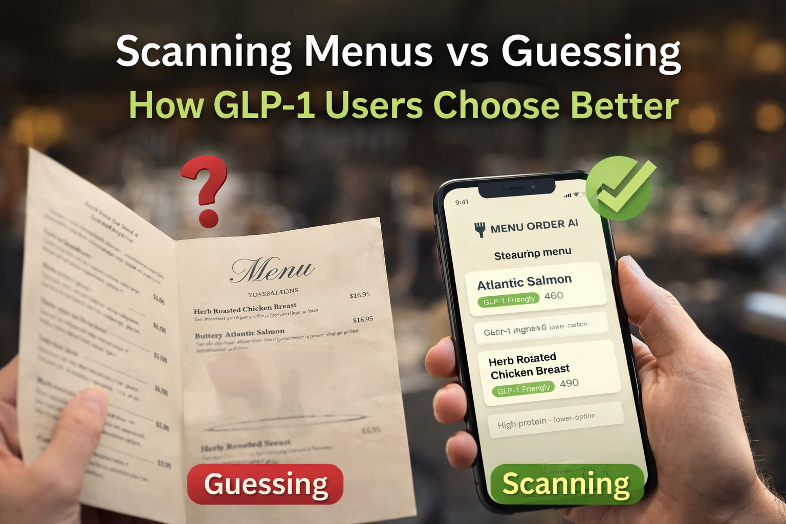 Guessing scanning how glp1 user select food