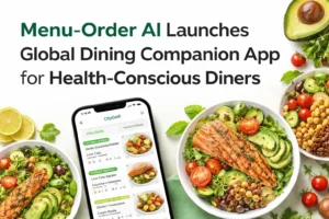 Menu-Order AI launches global dining companion app for Health-Concious Diners