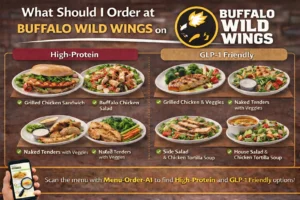 What should I order at Buffalo Wild Wings on GLP-1 – high protein and GLP-1 friendly Buffalo Wild Wings meals