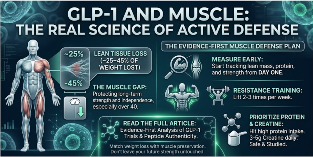 Glp-1 and muscle: The real Science of Active Defense